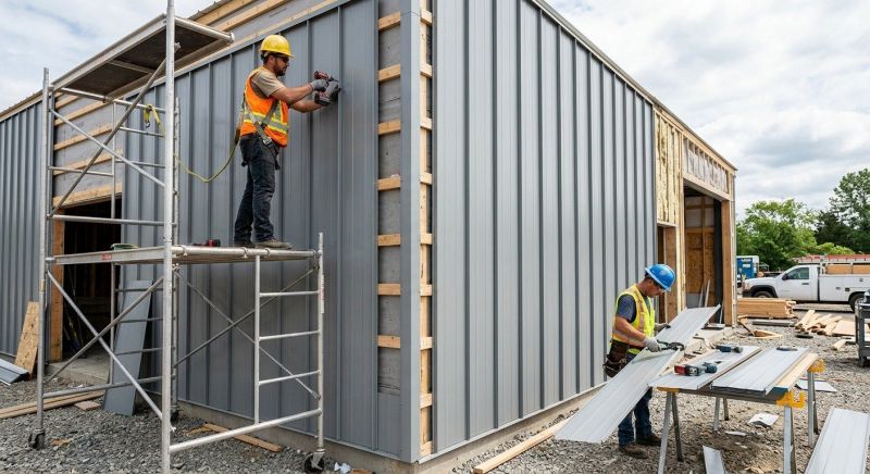 Aluminium Siding Installation in Hohenwald, TN