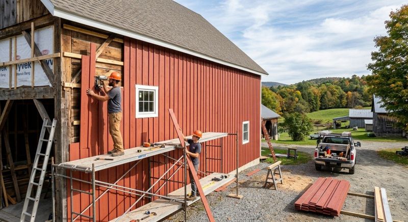 Barn Siding Installation in Hickman County, TN