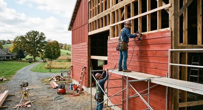 Barn Siding Installation in Waynesboro, TN
