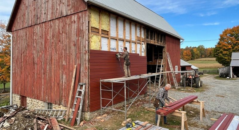 Barn Siding Replacement in Waynesboro, TN