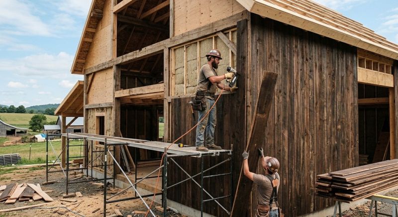 Batten Siding Installation in Hickman County, TN