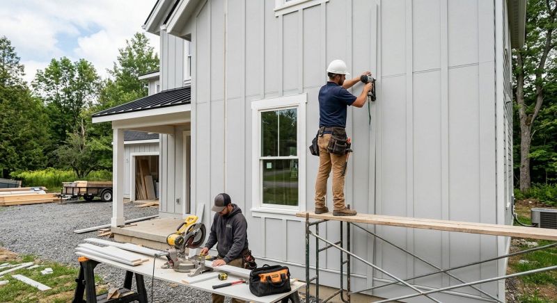 Batten Siding Installation in Lobelville, TN