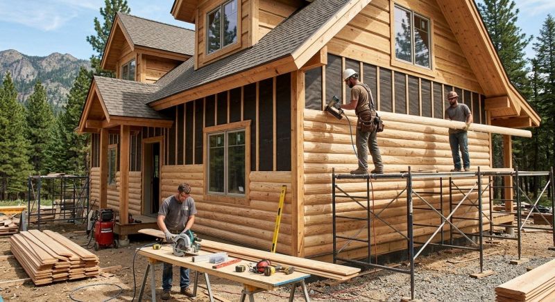 Cabin Siding Installation in Hickman County, TN