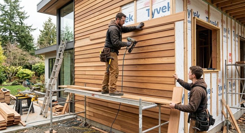 Cedar Cladding Installation in Hickman County, TN