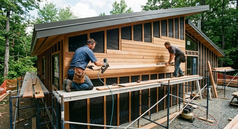 Cedar Cladding Installation in Hickman County, TN