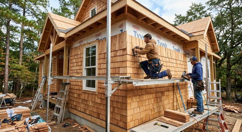 Cedar Siding Installation in Hohenwald, TN