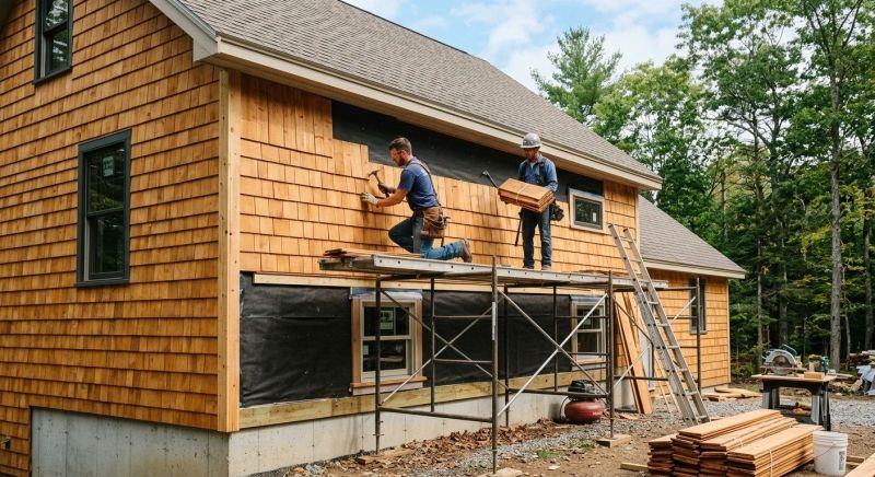 Cedar Siding Installation in Hickman County, TN