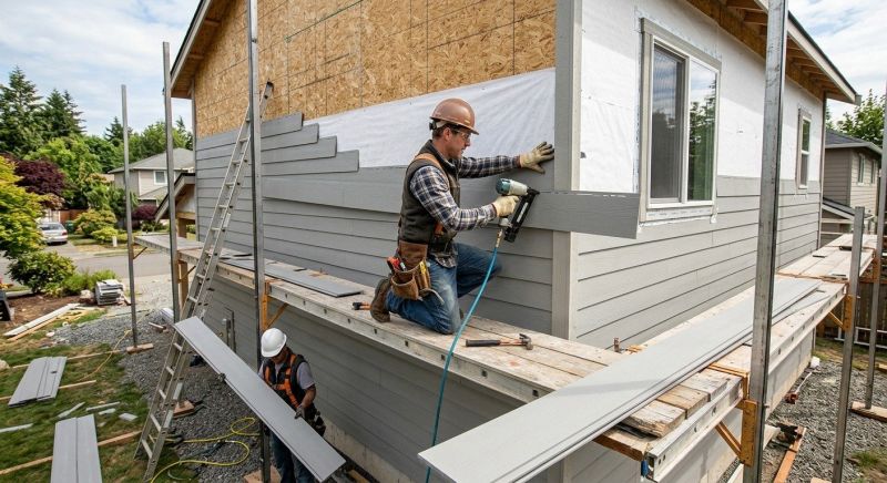 Cement Siding Installation in Hohenwald, TN