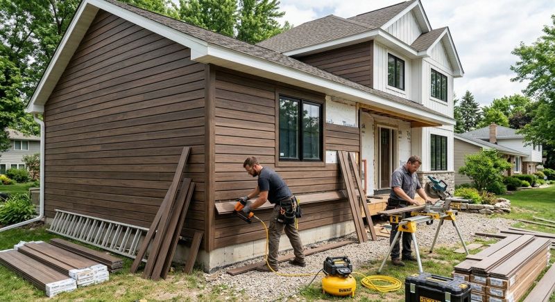Composite Siding Installation in Hohenwald, TN
