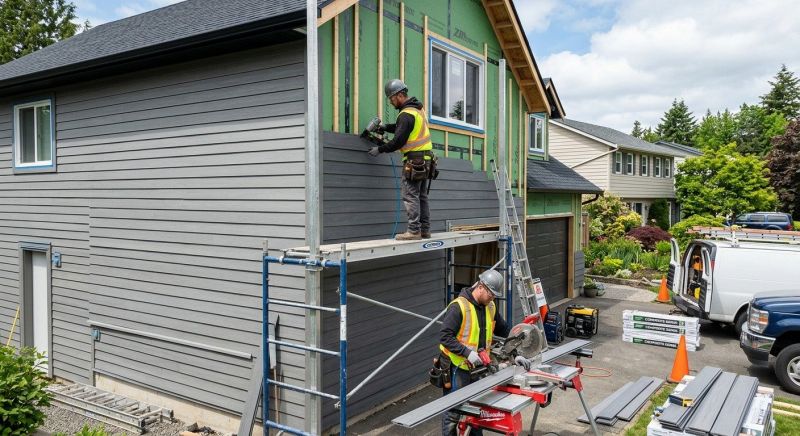 Composite Siding Installation in Hohenwald, TN