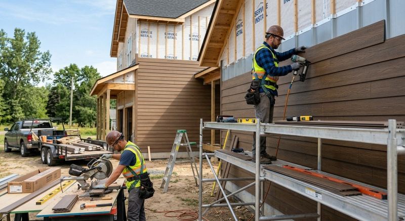 Composite Siding Installation in Lobelville, TN