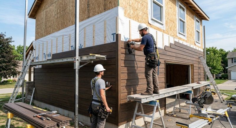 Faux Wood Siding Installation in Hickman County, TN