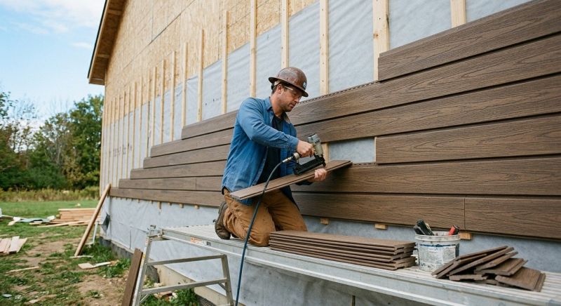 Faux Wood Siding Installation in Waynesboro, TN