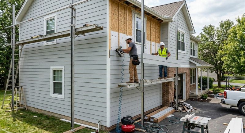 Fiber Cement Installation in Linden, TN