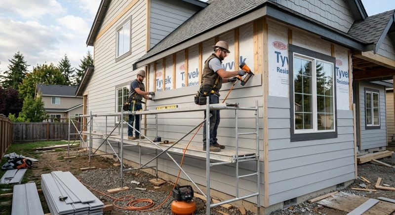 Fiberboard Siding Installation in Hickman County, TN