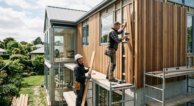 Hardwood Cladding Installation in Hickman County, TN