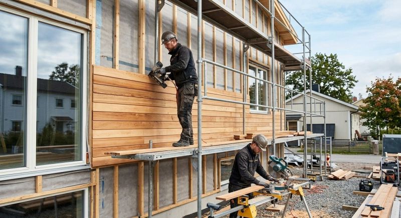 Hardwood Cladding Installation in Hickman County, TN