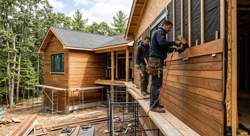 Hardwood Siding Installation in Centerville, TN