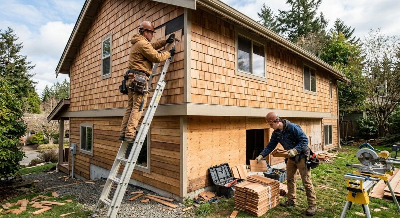 Hardwood Siding Installation in Hickman County, TN