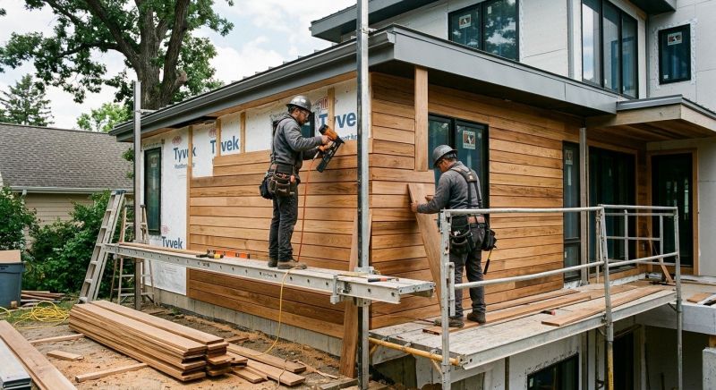 Hardwood Siding Installation in Waynesboro, TN