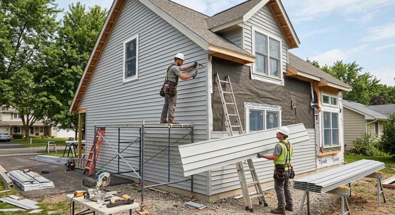 House Siding Installation in Hickman County, TN