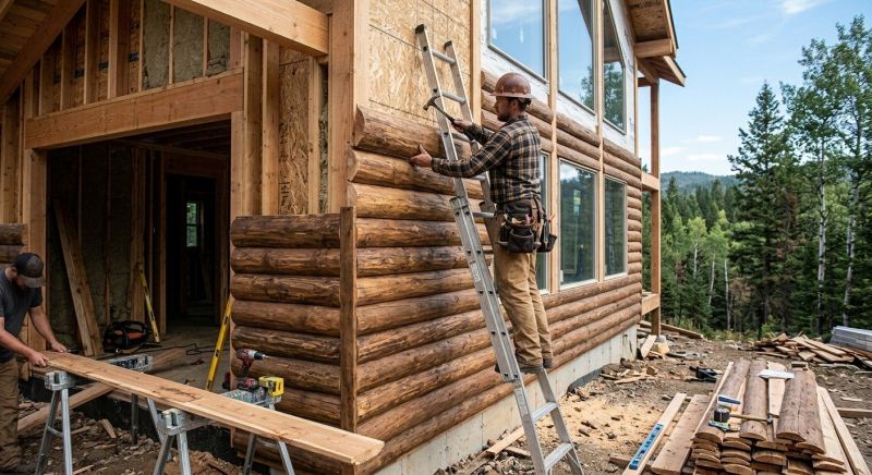 Log Siding Installation in Centerville, TN