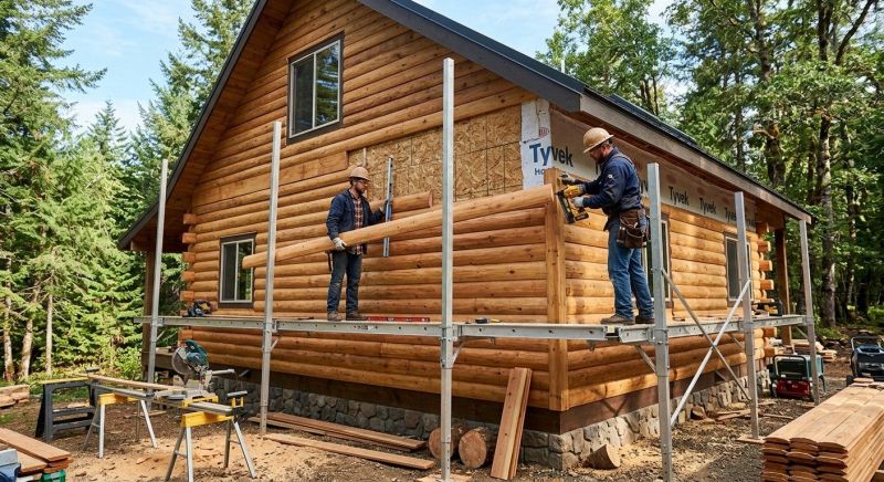 Log Siding Installation in Centerville, TN