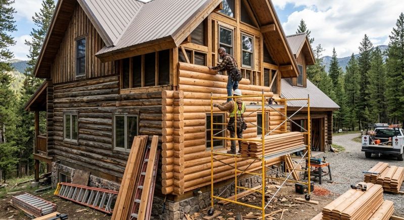 Log Siding Installation in Lobelville, TN