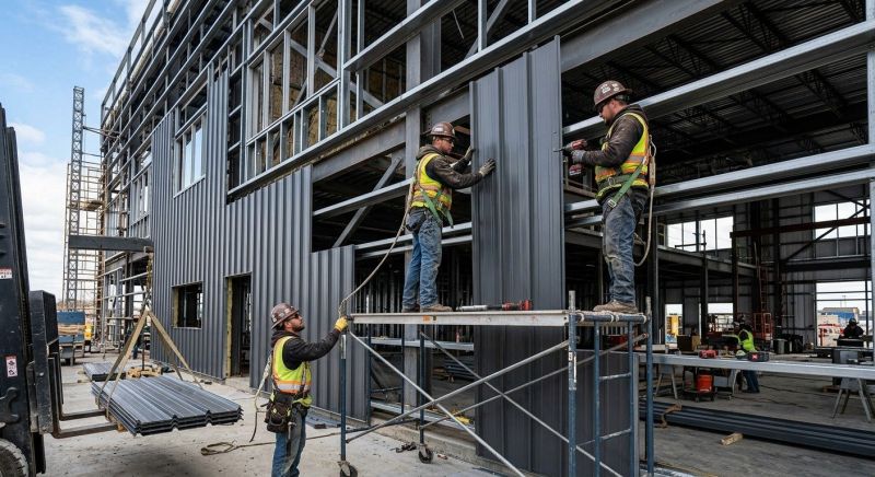 Metal Cladding Installation in Hickman County, TN