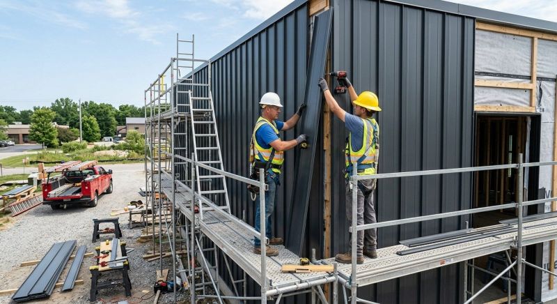 Metal Paneling Installation in Hickman County, TN