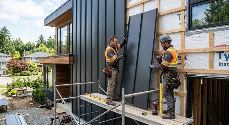 Metal Paneling Installation in Hickman County, TN