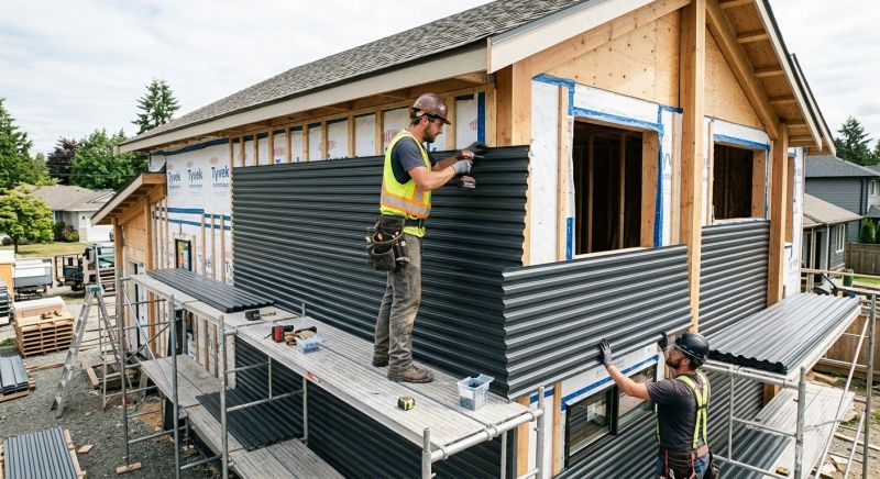 Metal Siding Installation in Waynesboro, TN