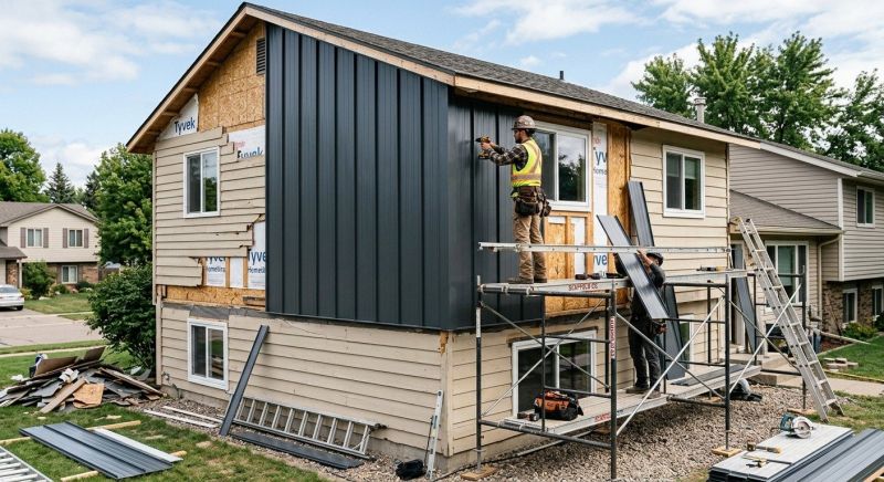 Metal Siding Replacement in Hohenwald, TN