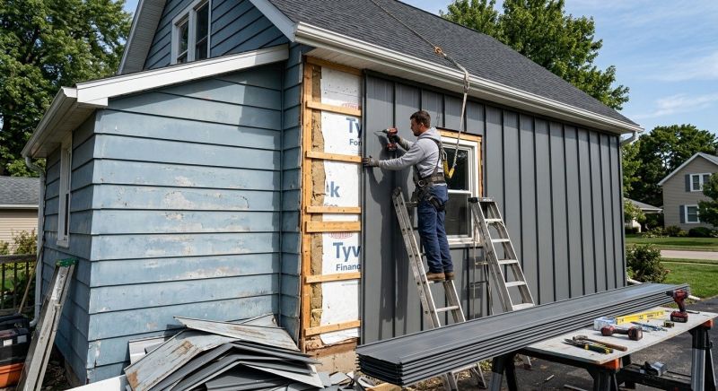 Metal Siding Replacement in Hickman County, TN