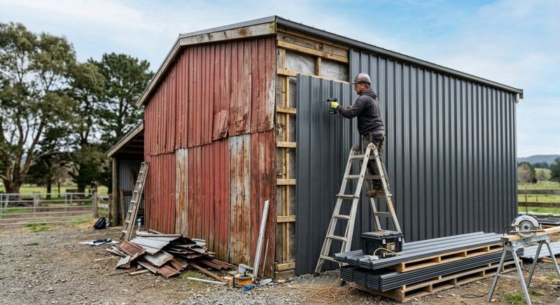 Metal Siding Replacement in Lobelville, TN