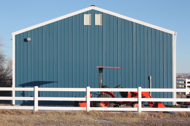Pole Barn Siding Installation in Hickman County, TN