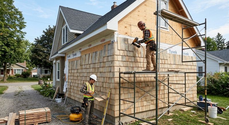 Shake Siding Installation in Hohenwald, TN