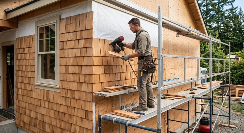 Shingle Siding Installation in Hickman County, TN