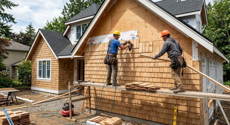 Shingle Siding Installation in Hickman County, TN