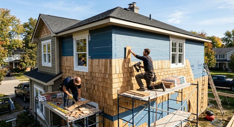 Shingle Siding Installation in Hickman County, TN