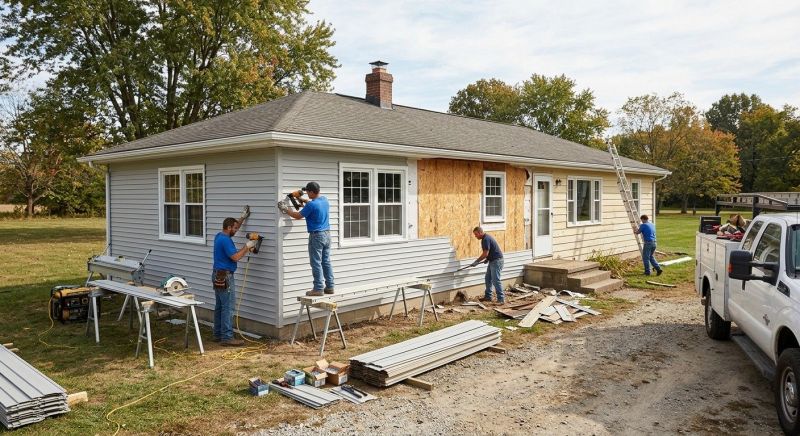 Siding Replacement in Centerville, TN