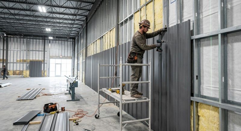 Tin Siding Installation in Hickman County, TN