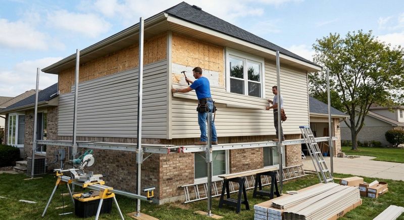 Vinyl Cladding Installation in Hickman County, TN