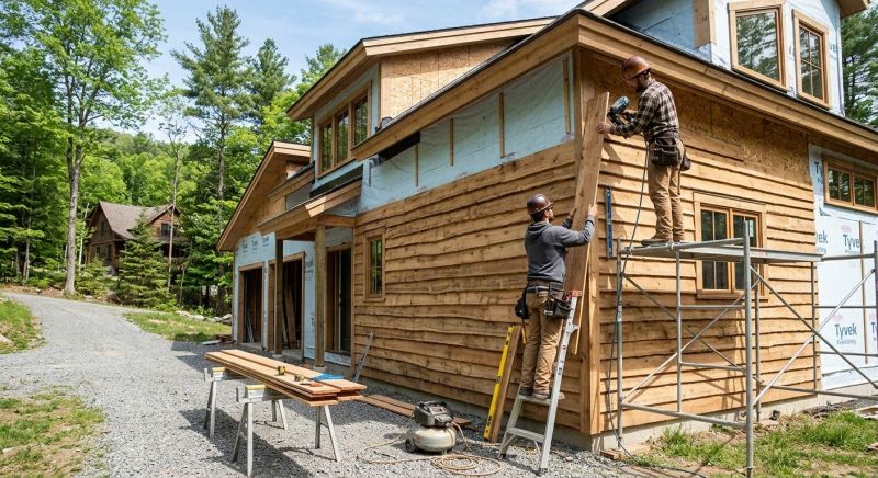 Wood Barn Siding Installation in Hickman County, TN