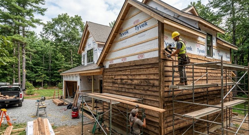 Wood Barn Siding Installation in Hickman County, TN