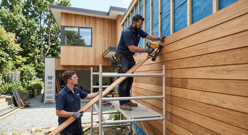 Wood Cladding Installation in Hickman County, TN