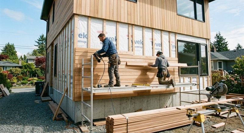 Wood Cladding Installation in Waynesboro, TN