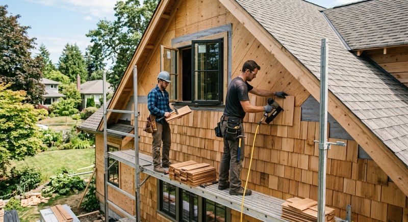 Wood Siding Installation in Centerville, TN