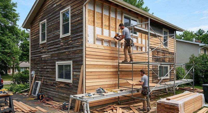 Wood Siding Installation in Centerville, TN