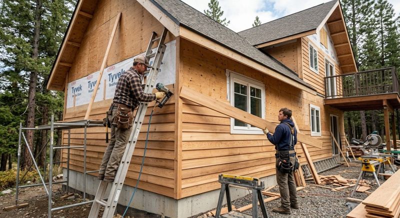 Wood Siding Installation in Hickman County, TN